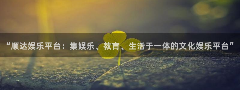 永信贵宾会官网：“顺达娱乐平台：集娱乐、教育、生活于一体的文化娱乐平台”